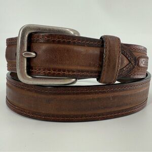 Men’s Columbia Brown Leather Belt 36‎